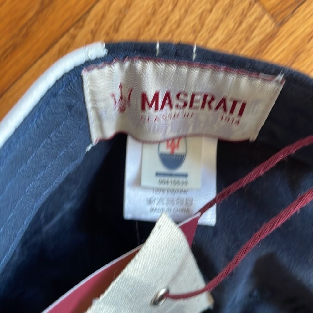 MASERATI hat - official merchandise NWT - Picture 10 of 16